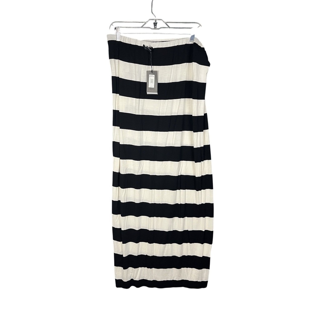 Armani Exchange Woman's XL Versatile Skirt Or Maxi Flowy Strapless Tube Dress